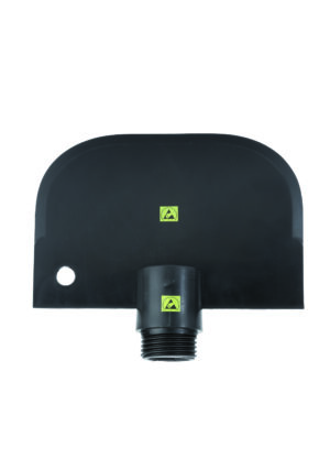 ESD Schaber klein mit Stielverbindung