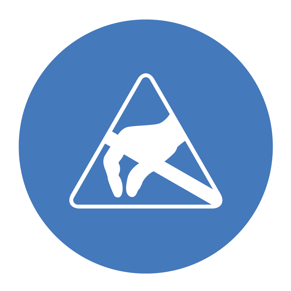 Antistatische Sicherheitsbereiche